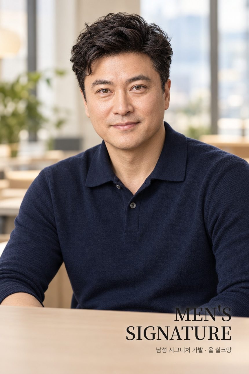 남성 시그니처 가발 (올 실크망) 대표 이미지